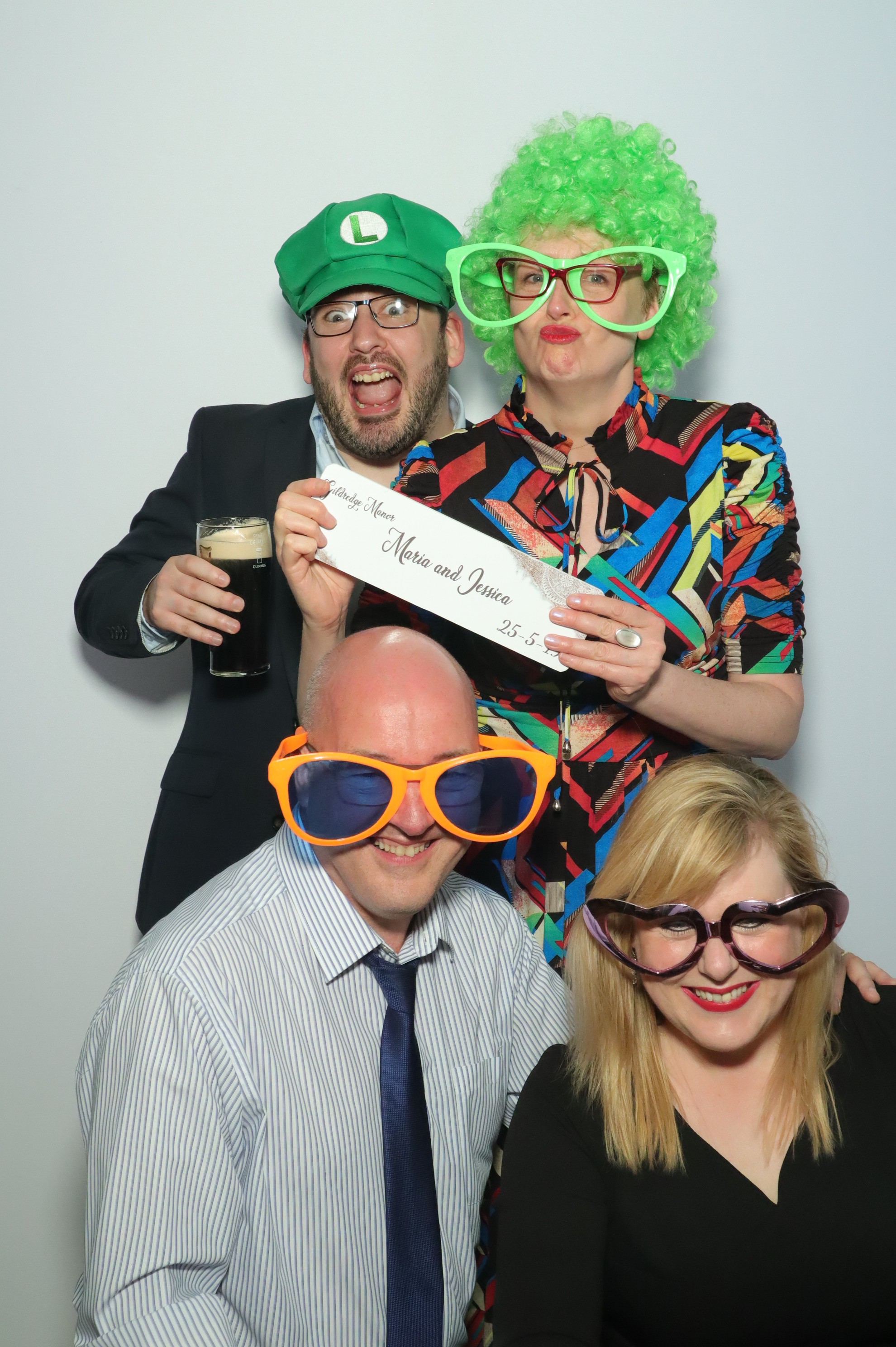 Maria and Jessica's Wedding | View more photos from the event at gallery.myphotoboothexperience.co.uk/u/MyPhotoBoothExperienceLtd/Maria-and-Jessicas-Wedding
